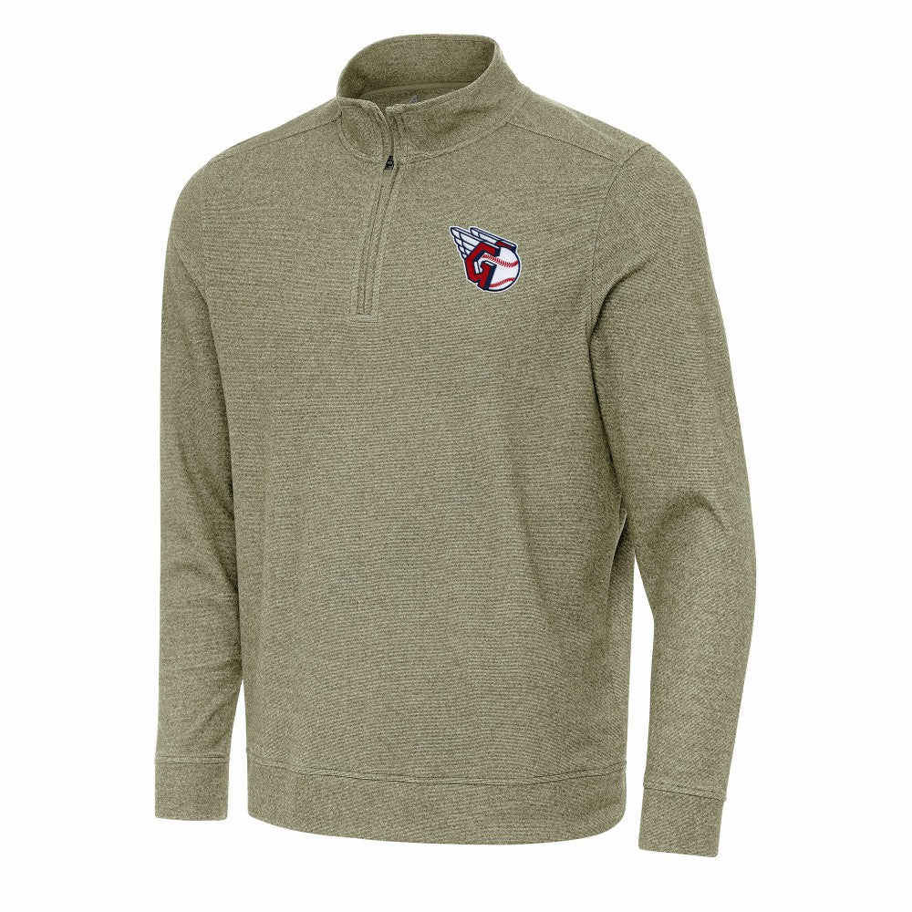 Cleveland Guardians Antigua Subtle Quarter-Zip Sweatshirt - MLB Sweatshirts