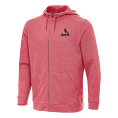 St. Louis Cardinals Antigua Effortless Full-Zip Hooded Jacket - MLB Jackets