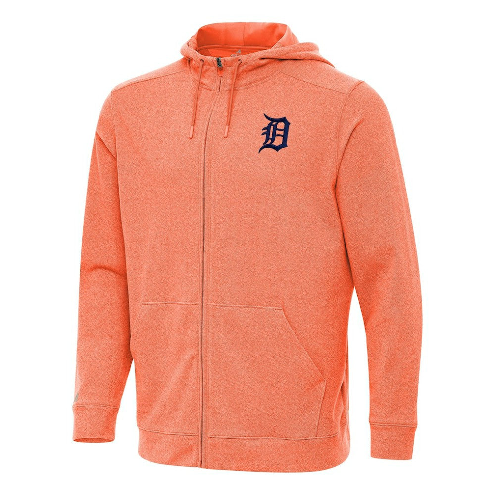 Detroit Tigers Antigua Effortless Full-Zip Hooded Jacket - MLB Jackets
