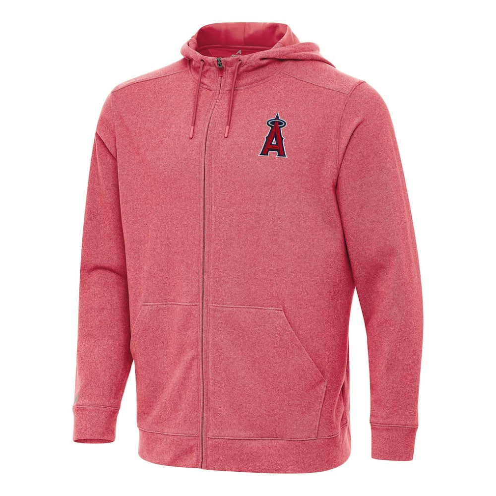 Los Angeles Angels Antigua Effortless Full-Zip Hooded Jacket - MLB Jackets
