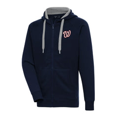 Washington Nationals Antigua Big & Tall Victory Full-Zip Hoodie Jacket - MLB Jackets