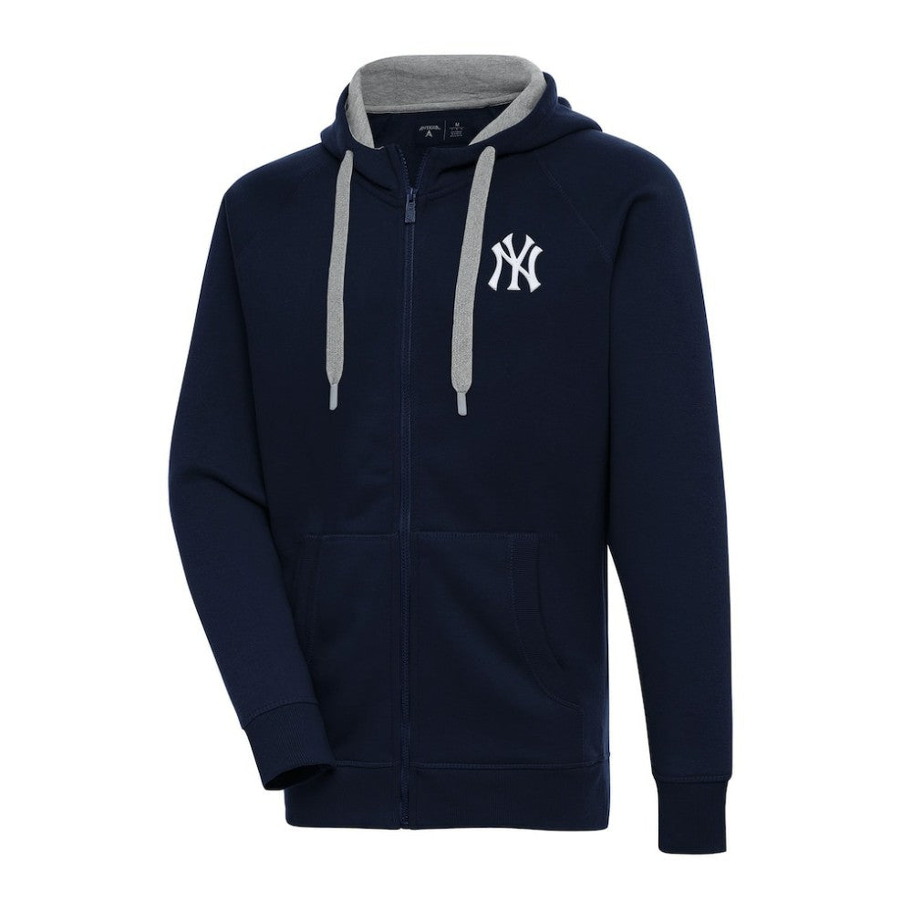 New York Yankees Antigua Big & Tall Victory Full-Zip Hoodie Jacket - MLB Jackets