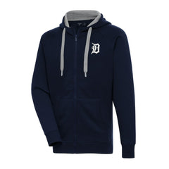 Detroit Tigers Antigua Big & Tall Victory Full-Zip Hoodie Jacket - MLB Jackets