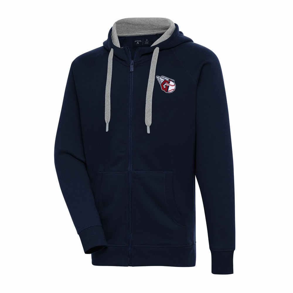 Cleveland Guardians Antigua Big & Tall Victory Full-Zip Hoodie Jacket - MLB Jackets