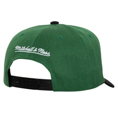 Kelly Green/Black Boston Celtics Underarch Two-Tone Pro Crown Snapback Hat | NBA