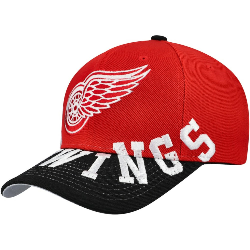 Detroit Red Wings Mitchell & Ness Underarch Two-Tone Pro Crown Snapback Hat -  NHL Hats