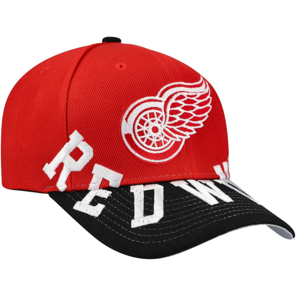 Detroit Red Wings Mitchell & Ness Underarch Two-Tone Pro Crown Snapback Hat -  NHL Hats