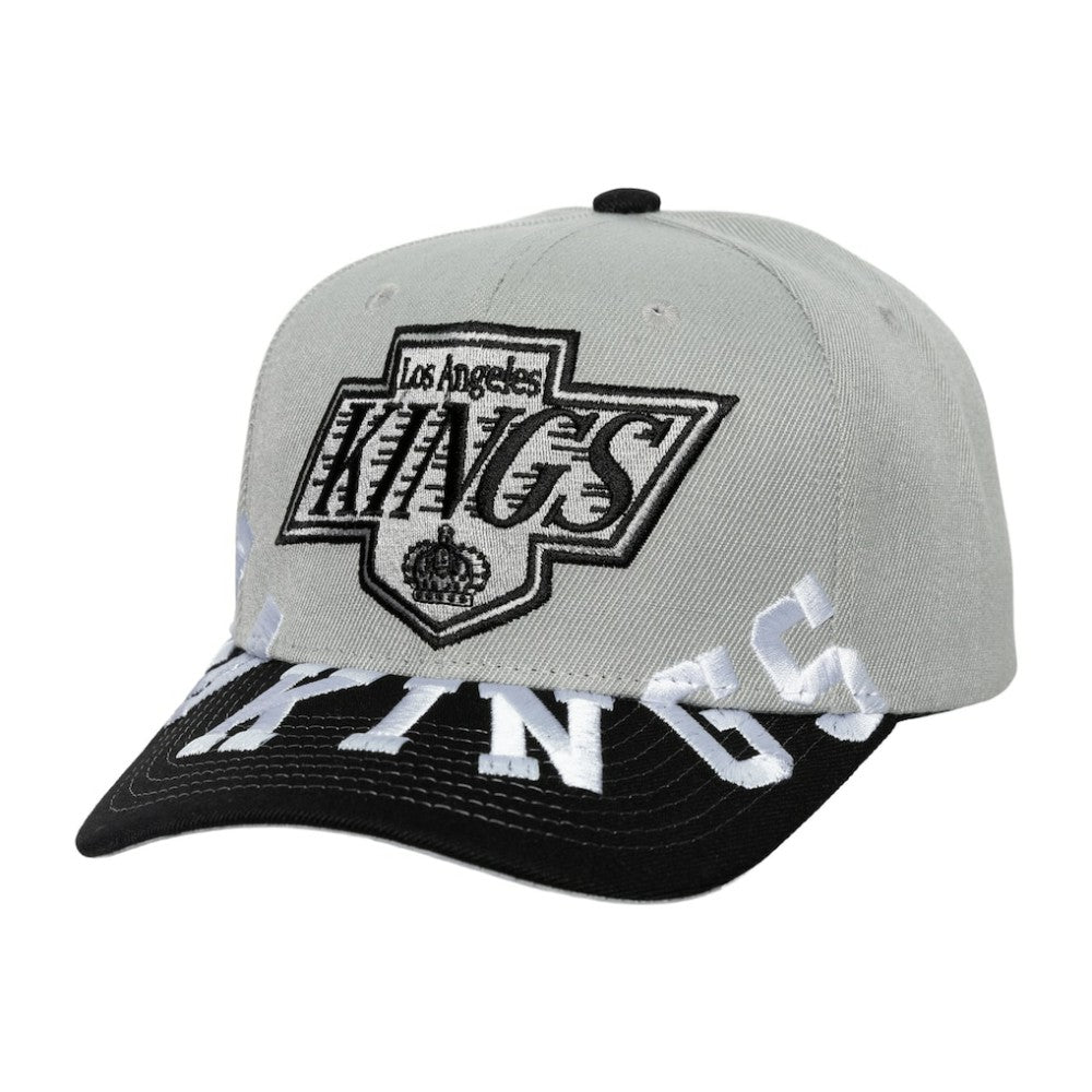 Los Angeles Kings Mitchell & Ness Underarch Two-Tone Pro Crown Snapback Hat -  NHL Hats