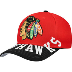 Chicago Blackhawks Mitchell & Ness Underarch Two-Tone Pro Crown Snapback Hat -  NHL Hats