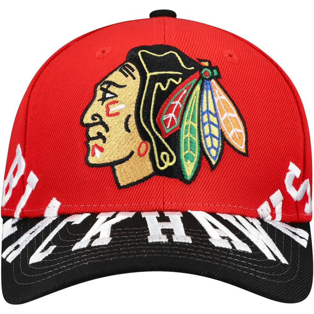 Chicago Blackhawks Mitchell & Ness Underarch Two-Tone Pro Crown Snapback Hat -  NHL Hats
