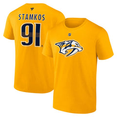 Steven Stamkos Nashville Predators Fanatics Authentic Stack Name & Number T-Shirt -  NHL T-shirts