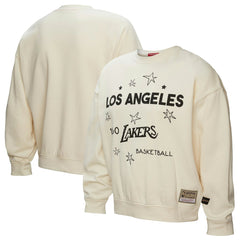 Gold Los Angeles Lakers Women's Hardwood Classics Pullover Sweatshirt | NBA