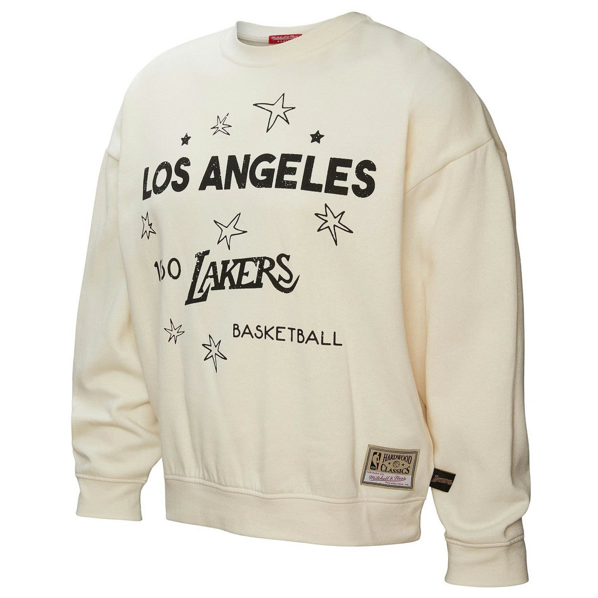 Gold Los Angeles Lakers Women's Hardwood Classics Pullover Sweatshirt | NBA