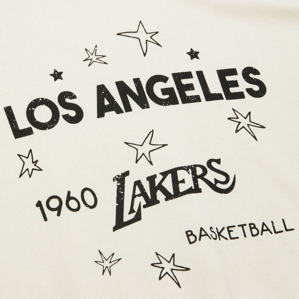 Gold Los Angeles Lakers Women's Hardwood Classics Pullover Sweatshirt | NBA