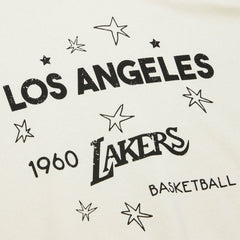 Gold Los Angeles Lakers Women's Hardwood Classics Pullover Sweatshirt | NBA