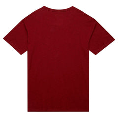 Wine Cleveland Cavaliers Hardwood Classics Felt Applique Slub T-Shirt sale | NBA