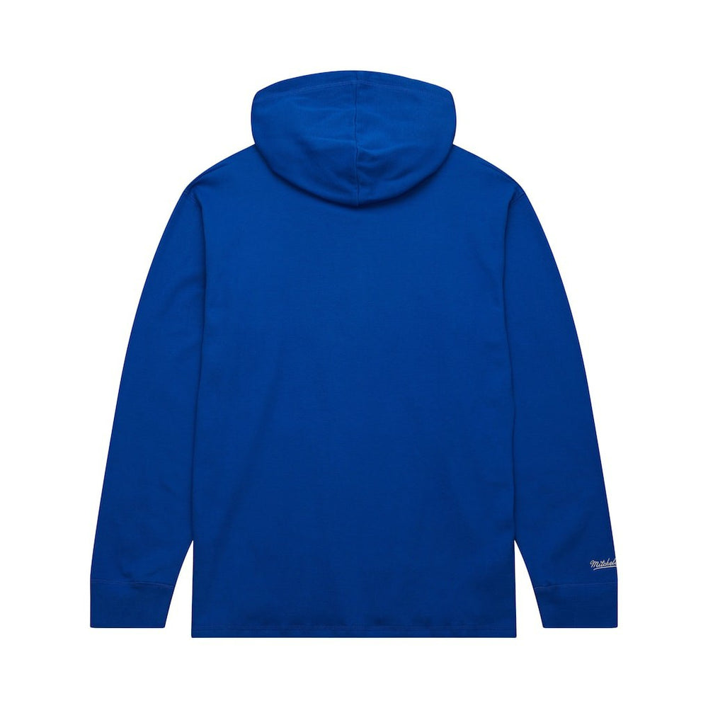 Royal Golden State Warriors Hardwood Classics Lightweight Thermal Pullover Hoodie sale | NBA