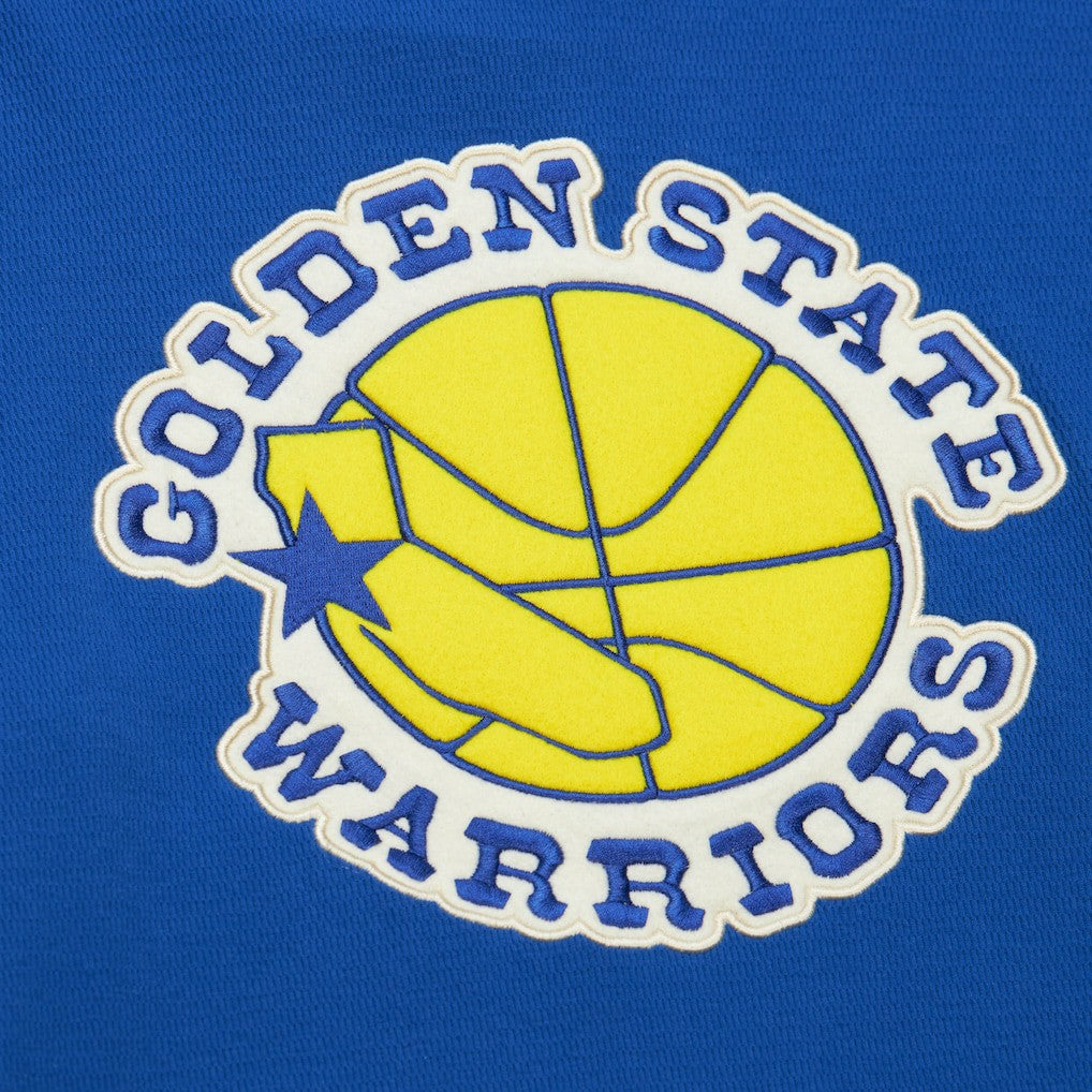 Royal Golden State Warriors Hardwood Classics Lightweight Thermal Pullover Hoodie sale | NBA