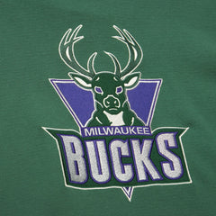 Green Milwaukee Bucks Hardwood Classics Lightweight Thermal Pullover Hoodie | NBA
