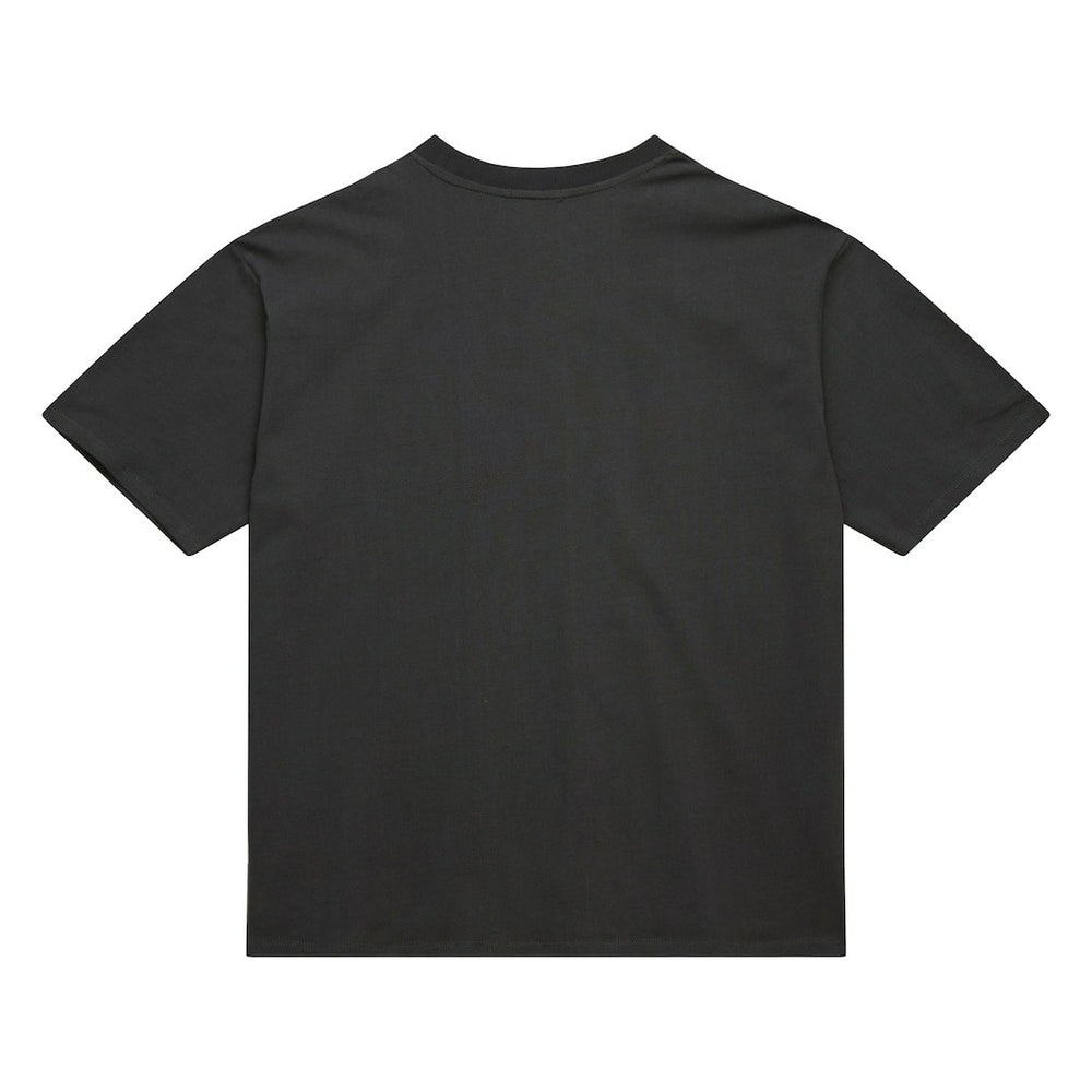 Charcoal Chicago Bulls Women's Hardwood Classics Oversized Boyfriend T-Shirt sale | NBA