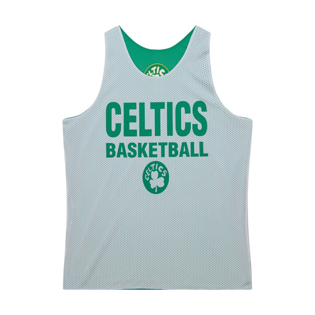 Kelly Green/White Boston Celtics Hardwood Classics Reversible Mesh Practice Jersey | NBA