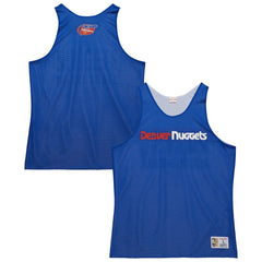 Royal/White Denver Nuggets Hardwood Classics Reversible Mesh Practice Jersey sale | NBA