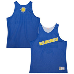 Royal/White Golden State Warriors Hardwood Classics Reversible Mesh Practice Jersey sale | NBA