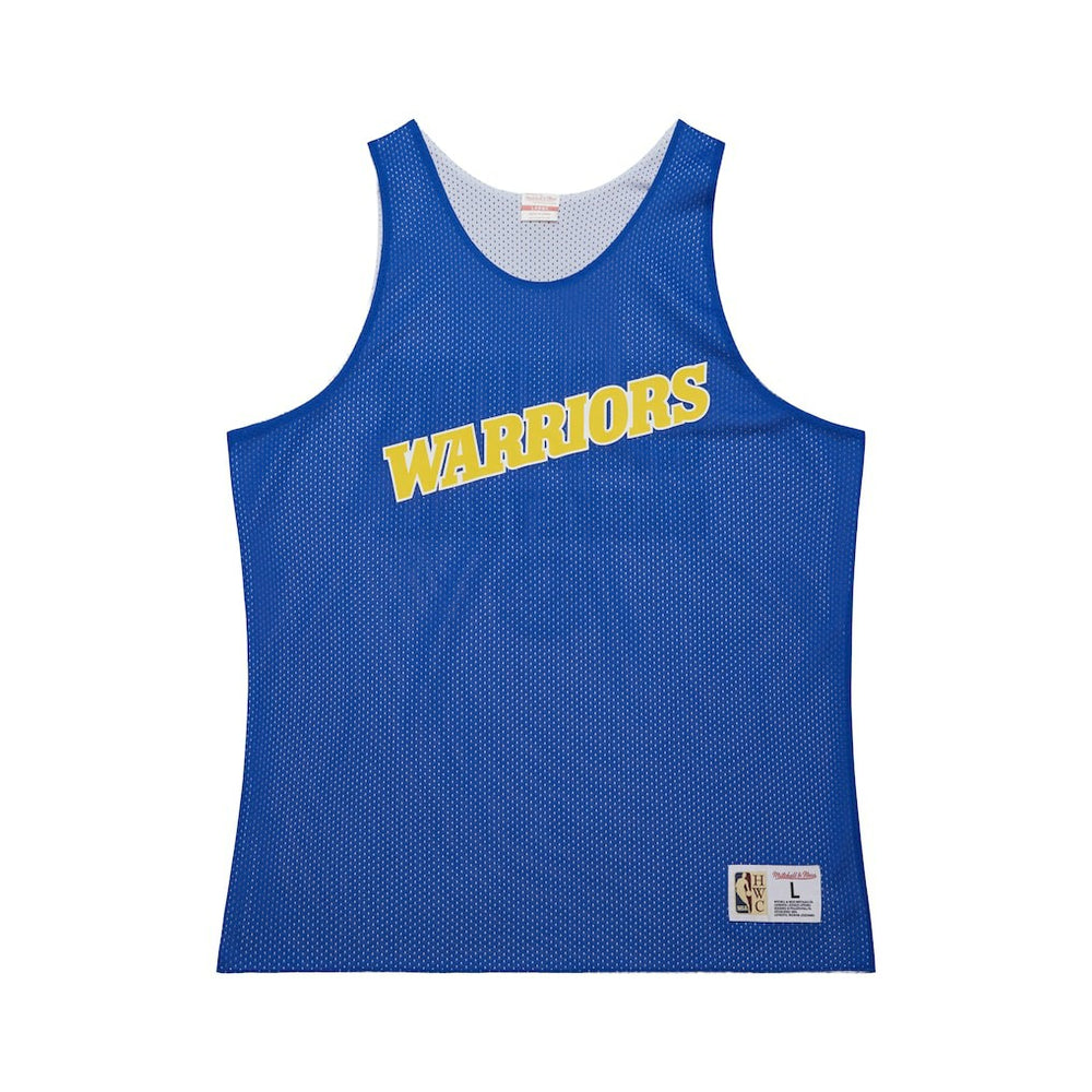 Royal/White Golden State Warriors Hardwood Classics Reversible Mesh Practice Jersey sale | NBA