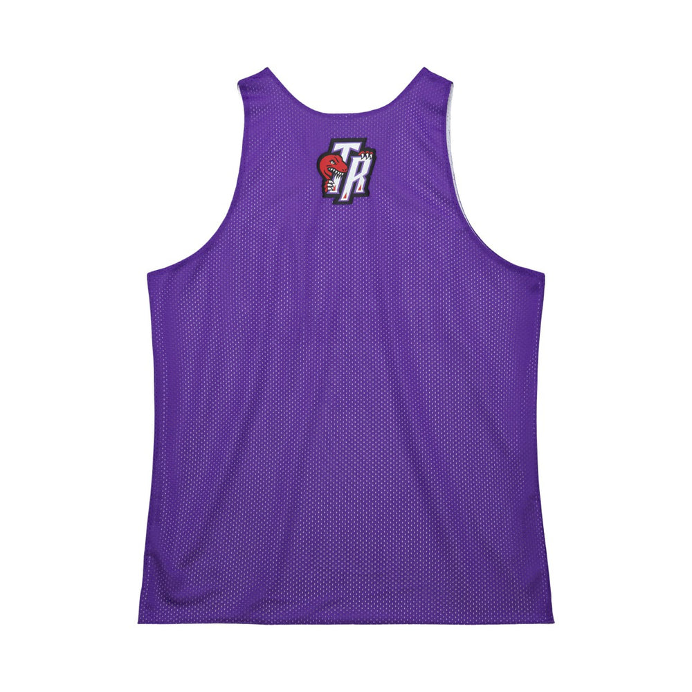 Purple/White Toronto Raptors Hardwood Classics Reversible Mesh Practice Jersey | NBA