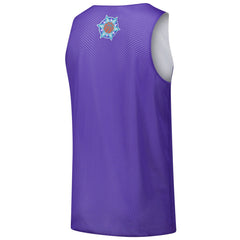Purple Utah Jazz Hardwood Classics Reversible Mesh Practice Jersey | NBA