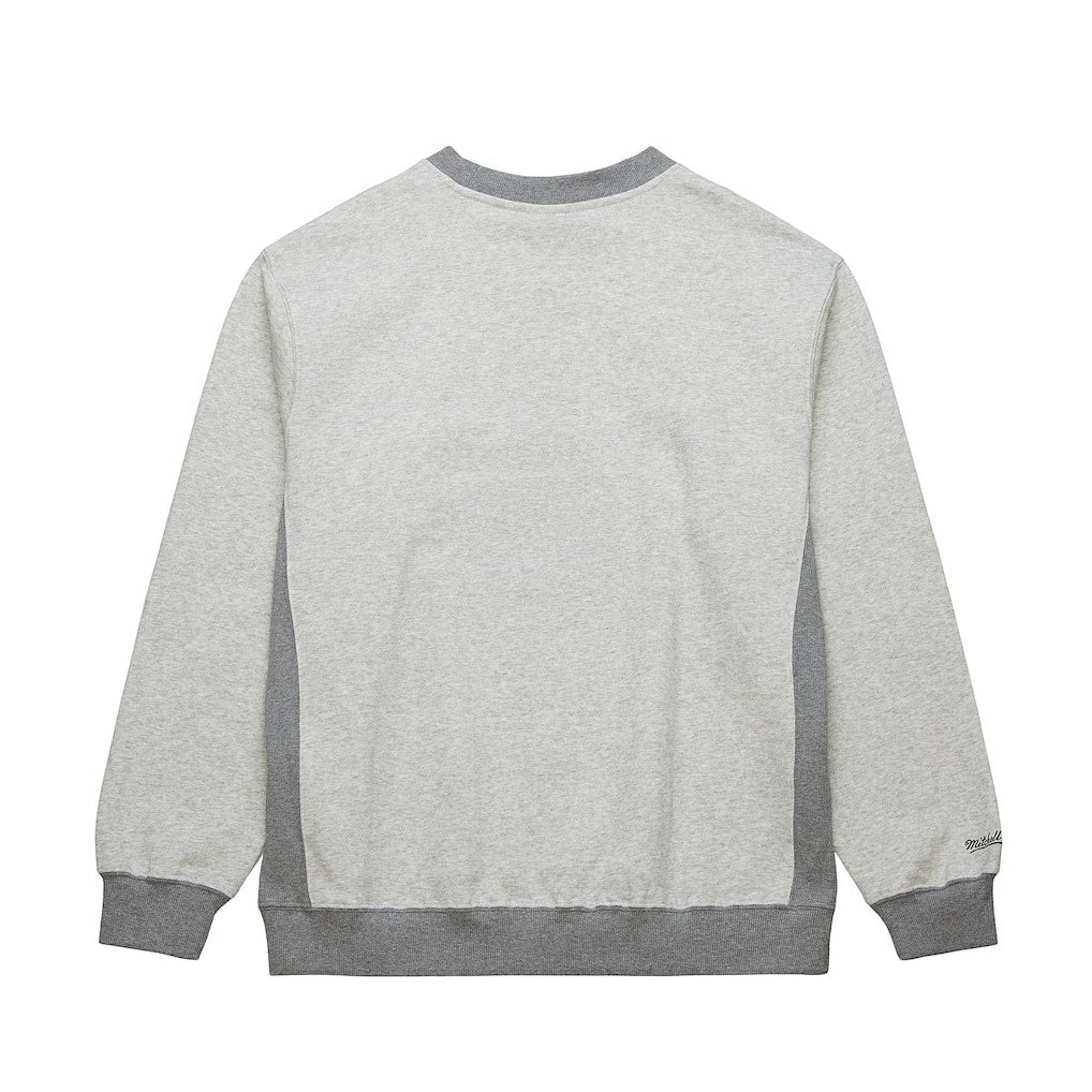 Heather Gray Boston Celtics Vintage Logo Pullover Sweatshirt | NBA