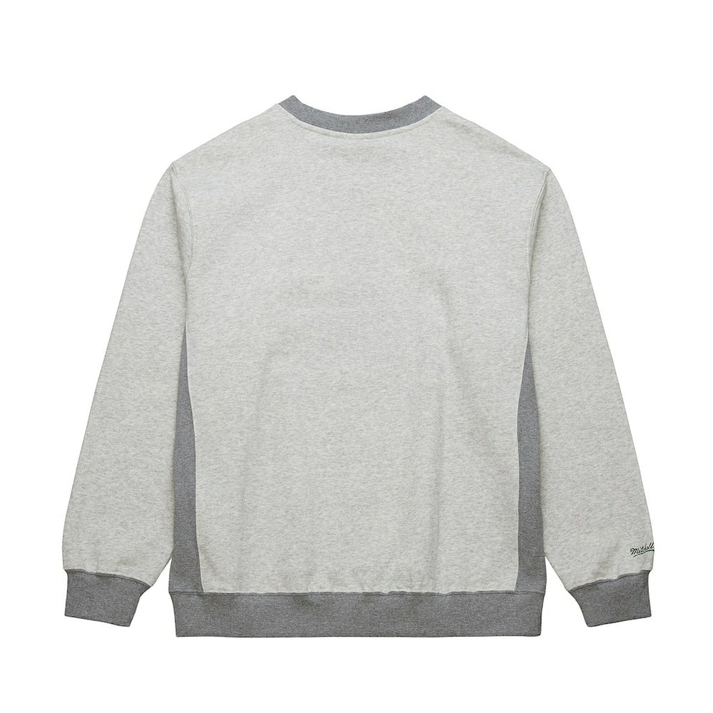 Heather Gray Boston Celtics Vintage Logo Pullover Sweatshirt | NBA