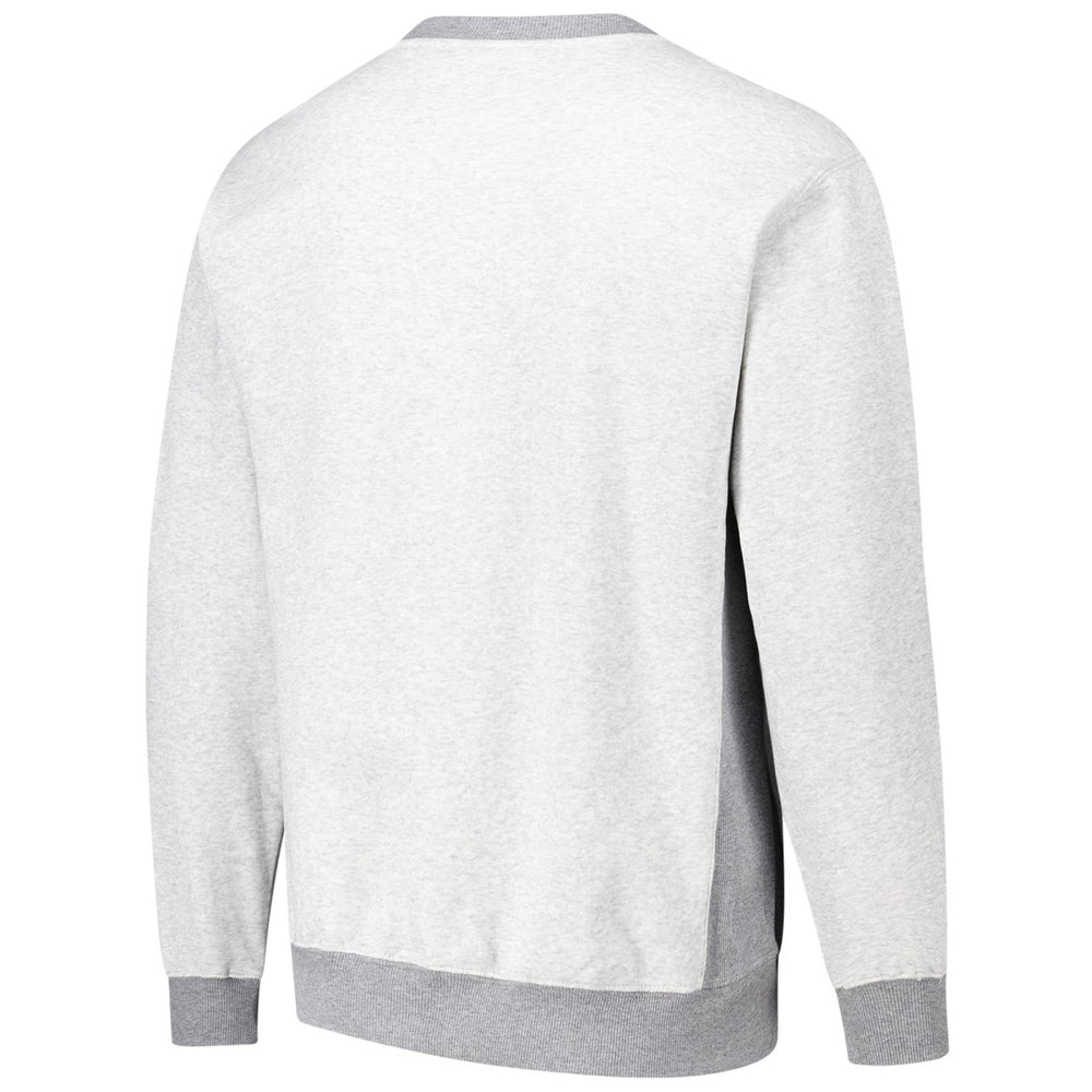 Heather Gray Milwaukee Bucks Vintage Logo Pullover Sweatshirt | NBA
