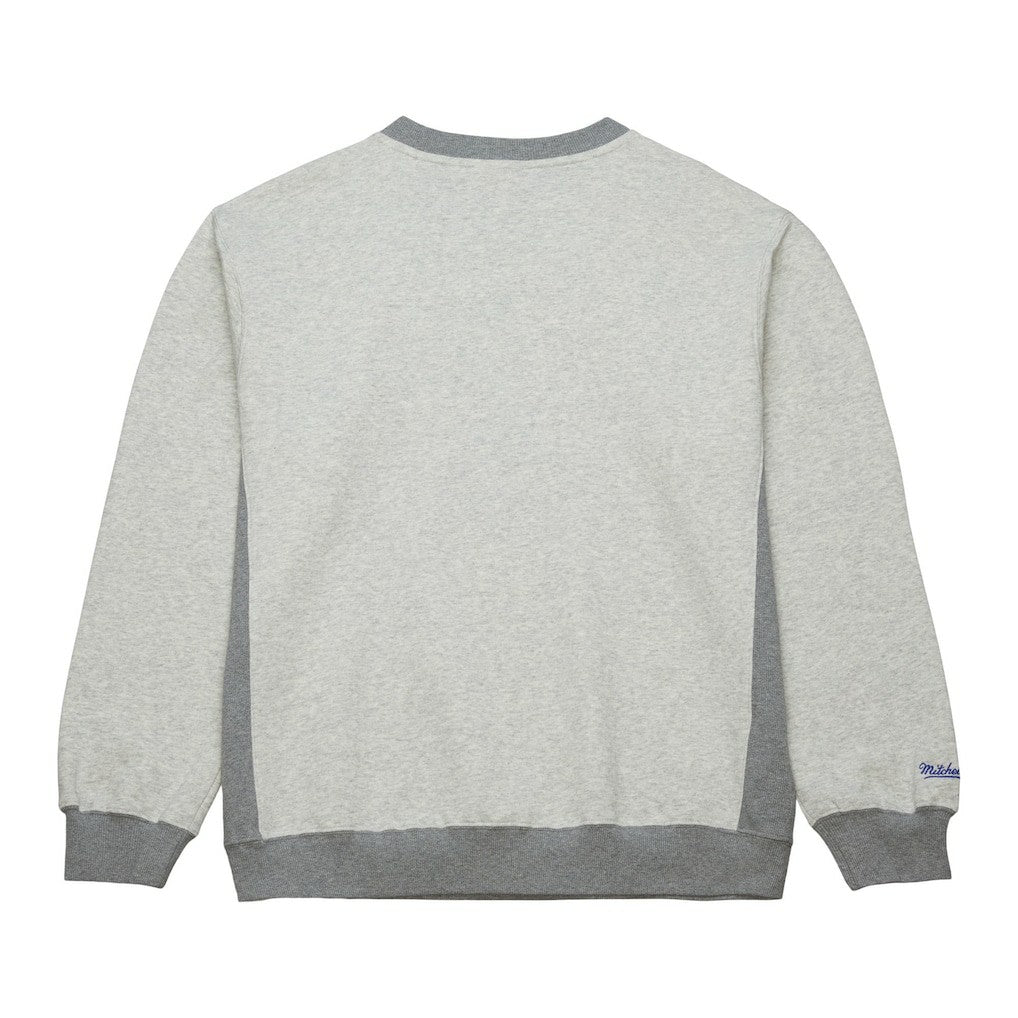 Heather Gray Denver Nuggets Vintage Logo Pullover Sweatshirt sale | NBA