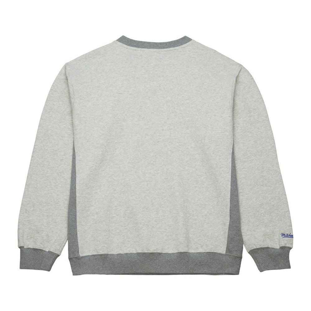 Heather Gray Denver Nuggets Vintage Logo Pullover Sweatshirt sale | NBA