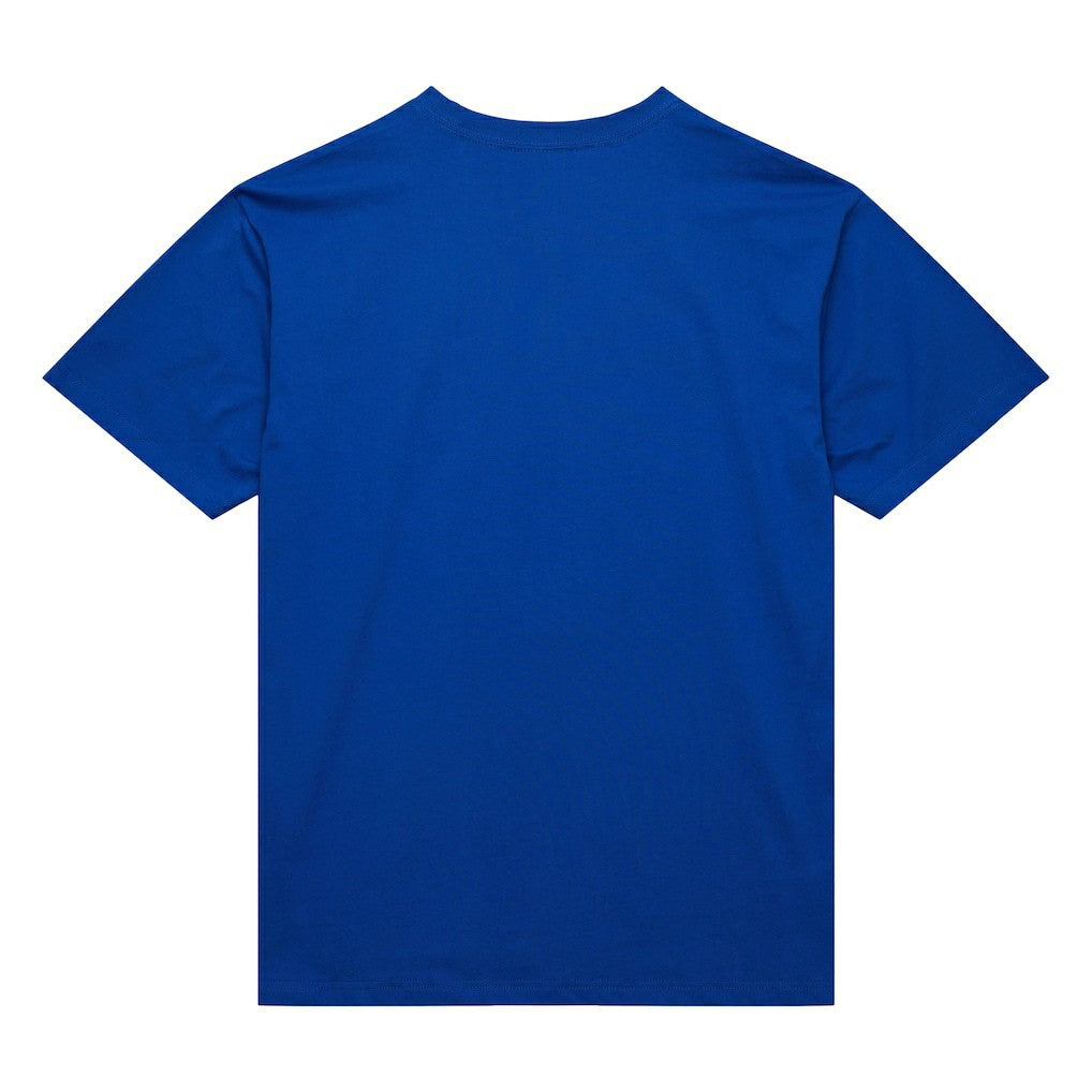 Blue New York Knicks Hardwood Classics Neon Nights Premium T-Shirt | NBA