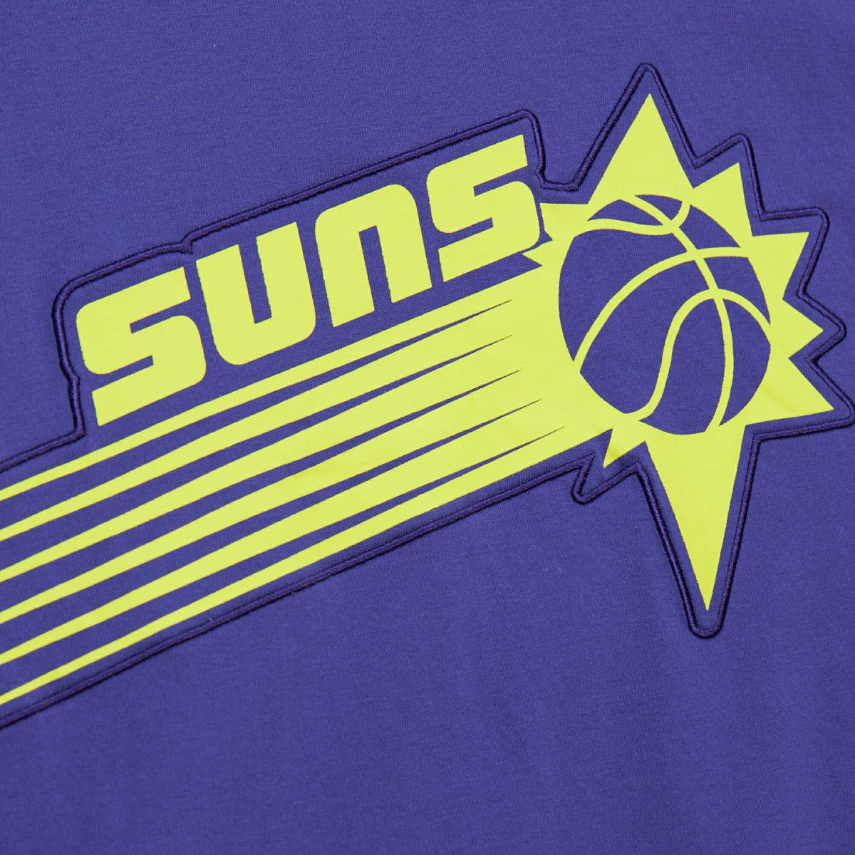 Purple Phoenix Suns Hardwood Classics Neon Nights Premium T-Shirt | NBA