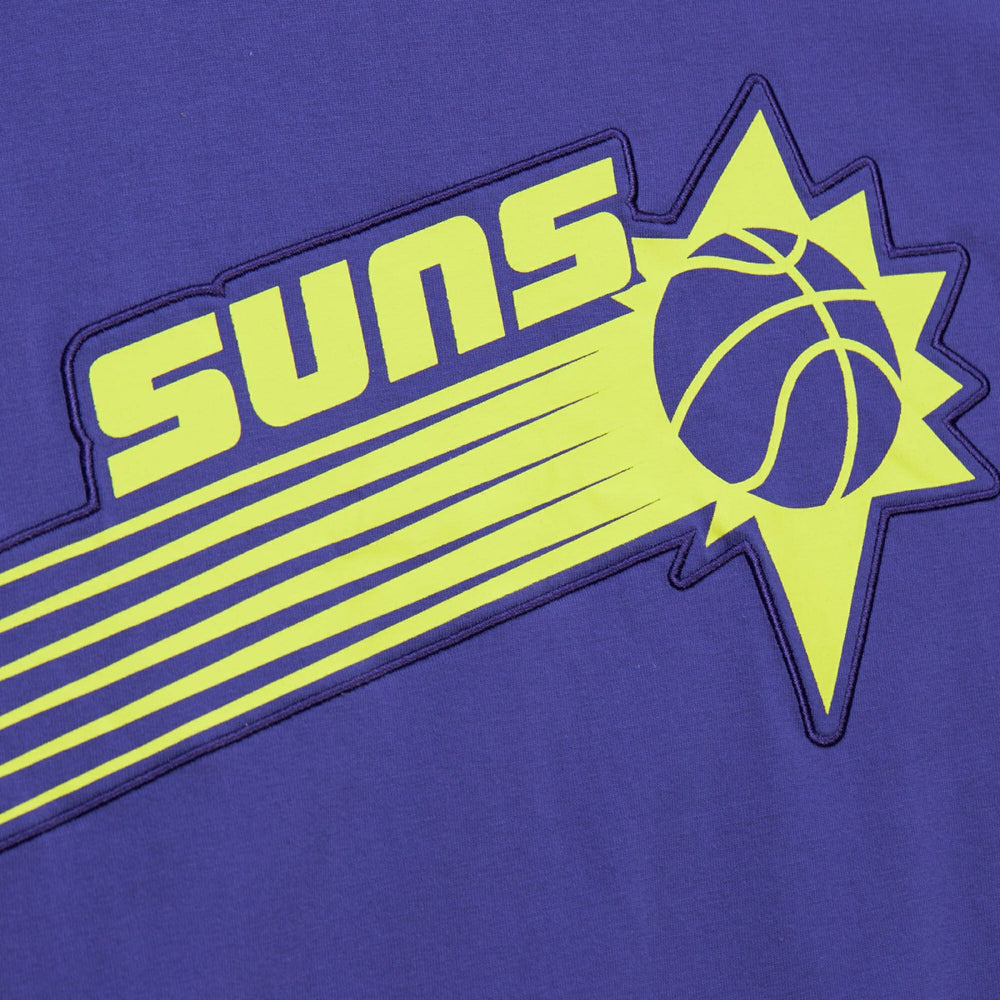 Purple Phoenix Suns Hardwood Classics Neon Nights Premium T-Shirt | NBA
