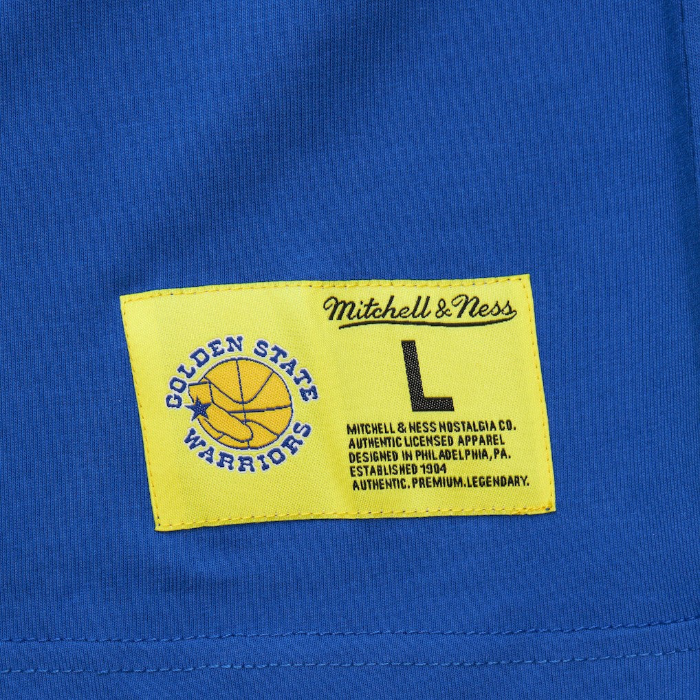 Royal Golden State Warriors Hardwood Classics Neon Nights Premium T-Shirt sale | NBA