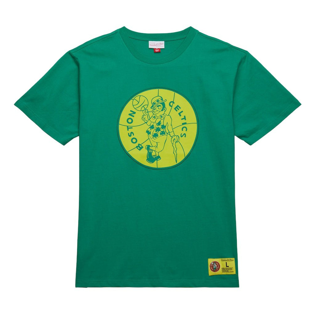 Kelly Green Boston Celtics Hardwood Classics Neon Nights Premium T-Shirt | NBA