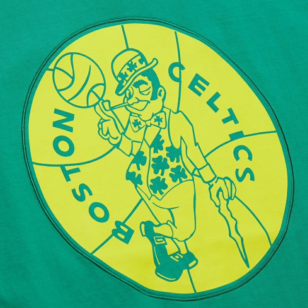 Kelly Green Boston Celtics Hardwood Classics Neon Nights Premium T-Shirt | NBA