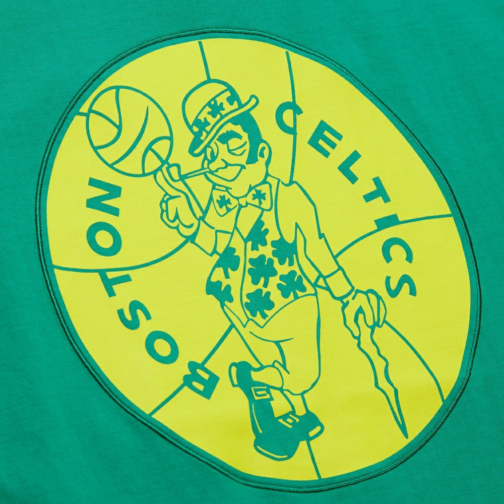 Kelly Green Boston Celtics Hardwood Classics Neon Nights Premium T-Shirt | NBA