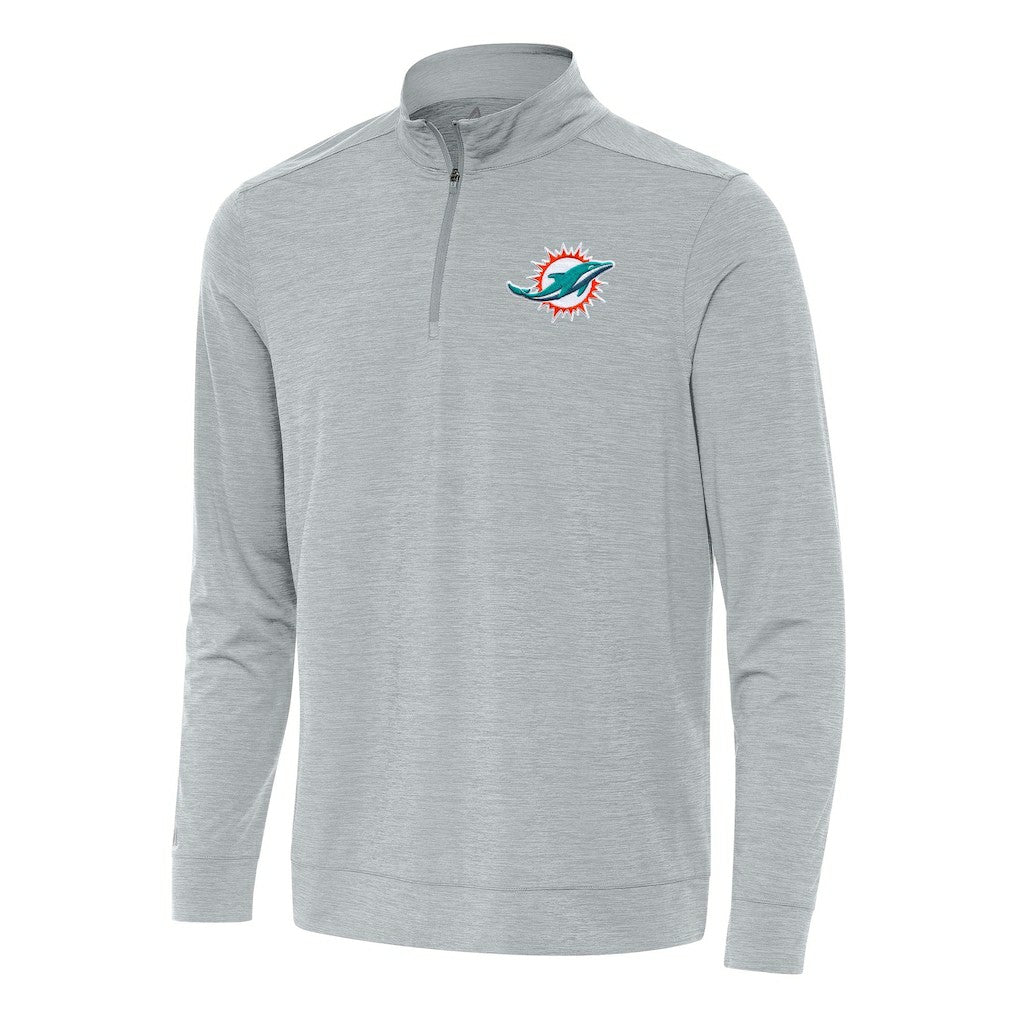 Miami Dolphins Antigua Bright Quarter-Zip Top | NFL New