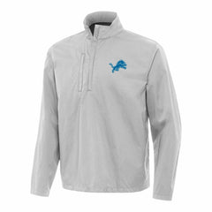 Detroit Lions Antigua Brisk Quarter-Zip Pullover Jacket | NFL Hot