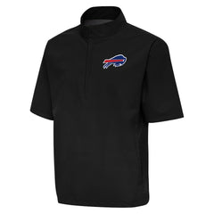 Buffalo Bills Antigua Brisk Short Sleeve Quarter-Zip Windshirt | NFL US