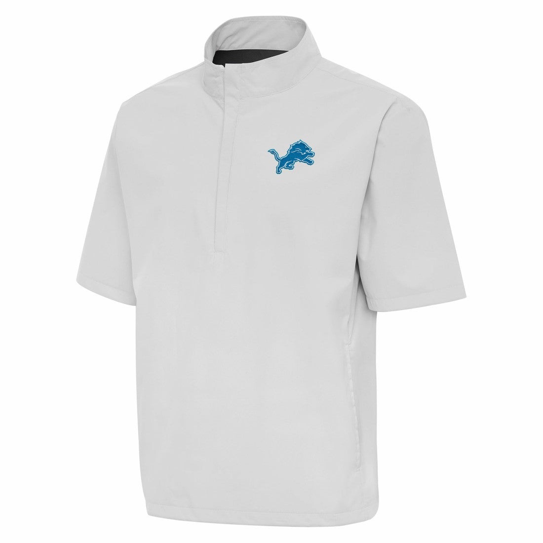 Detroit Lions Antigua Brisk Short Sleeve Quarter-Zip Windshirt | NFL Near me