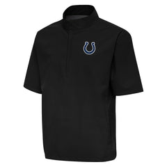 Indianapolis Colts Antigua Brisk Short Sleeve Quarter-Zip Windshirt | NFL Hot