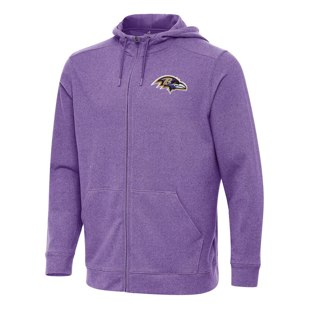 Baltimore Ravens Antigua Effortless Full-Zip Hoodie | NFL Online