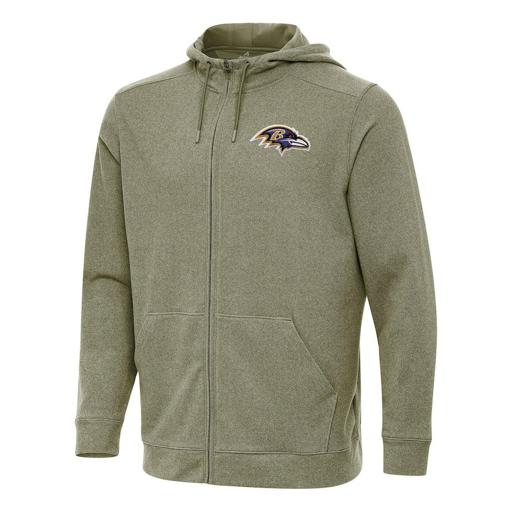 Baltimore Ravens Antigua Effortless Full-Zip Hoodie | NFL New