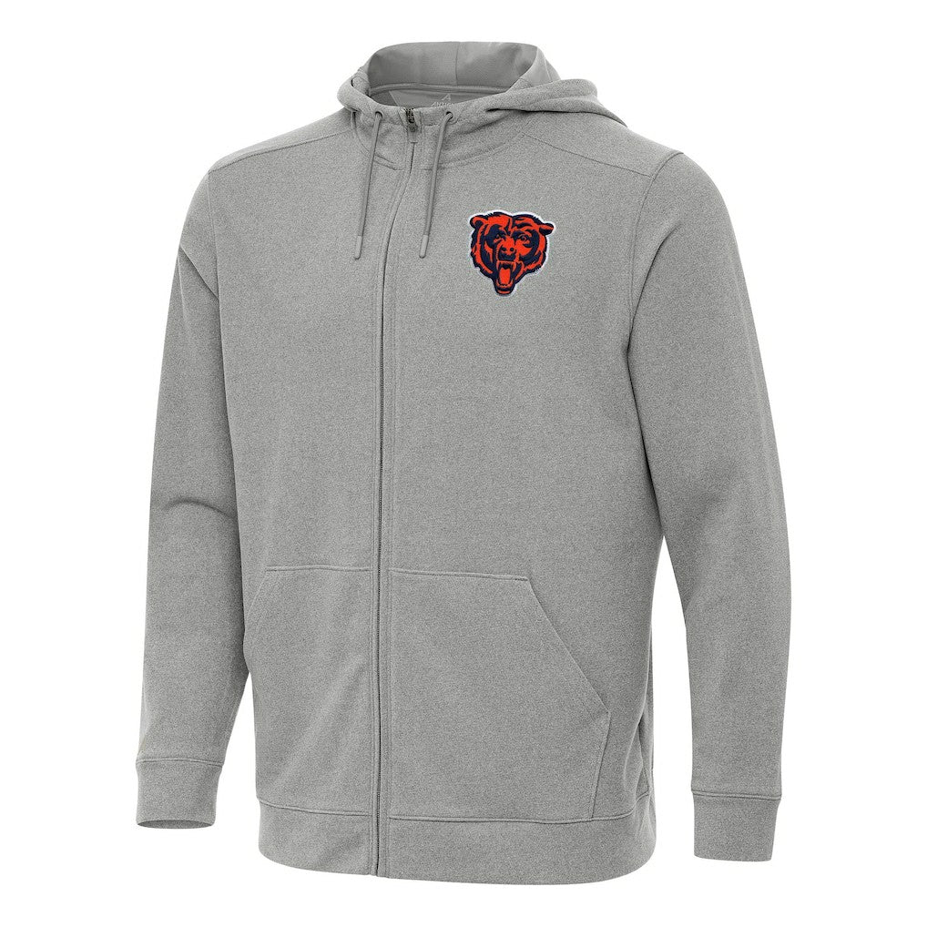Chicago Bears Antigua Effortless Full-Zip Hoodie | NFL Online